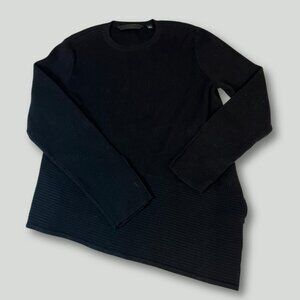 Harley-Davidson Black Ribbed Knit Sweater Men’s XL Crewneck